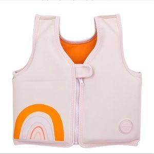 NWT Sunnylife Desert Palms Float Vest - Powder